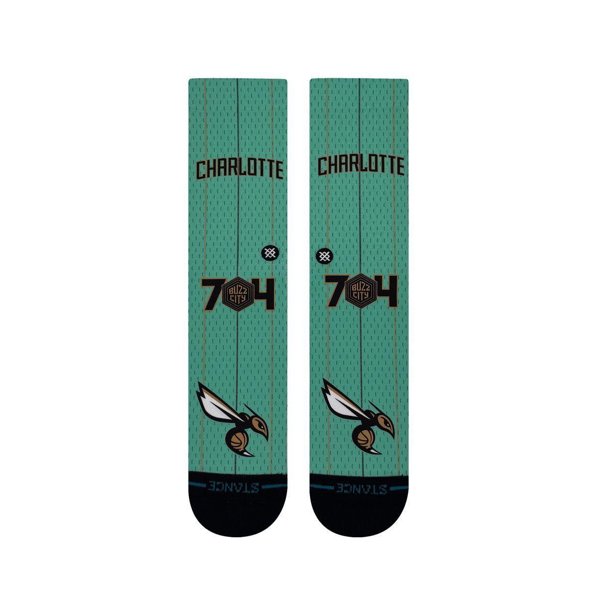 Charlotte 2025 City Edition NBA Socks Basketball Jersey World