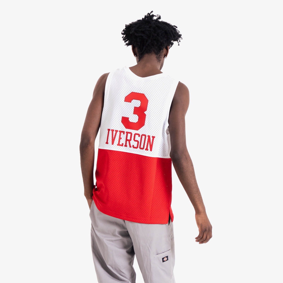 Allen Iverson Syracuse Nationals HWC Throwback NBA Swingman Jersey – Basketball  Jersey World