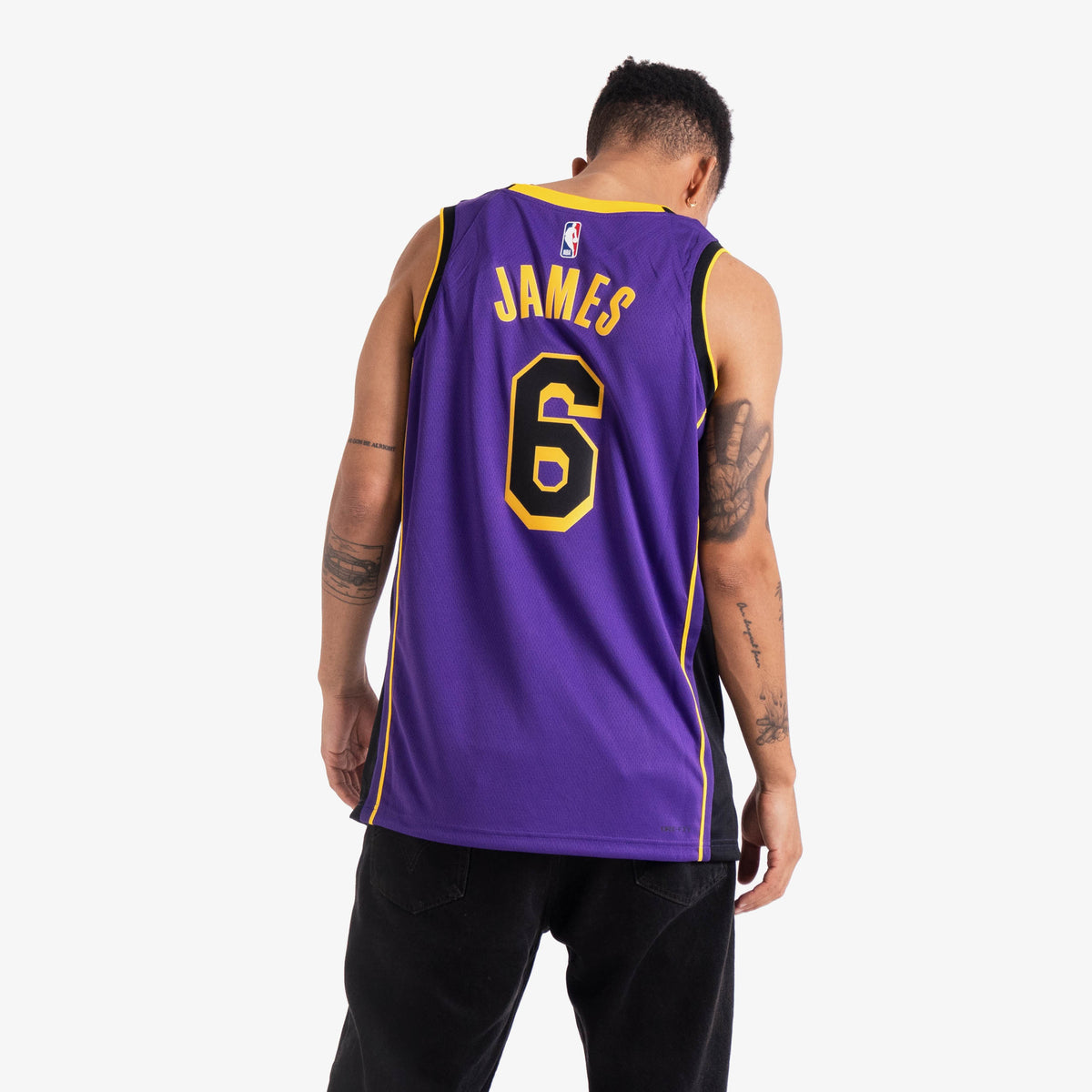 LeBron James Los Angeles Lakers Statement Edition 2023-24 Player Tee –  Lakers Store