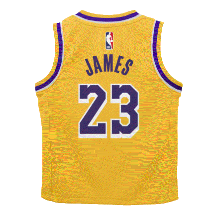 LeBron James Los Angeles Lakers 2024 Icon Edition Infant NBA Jersey ...