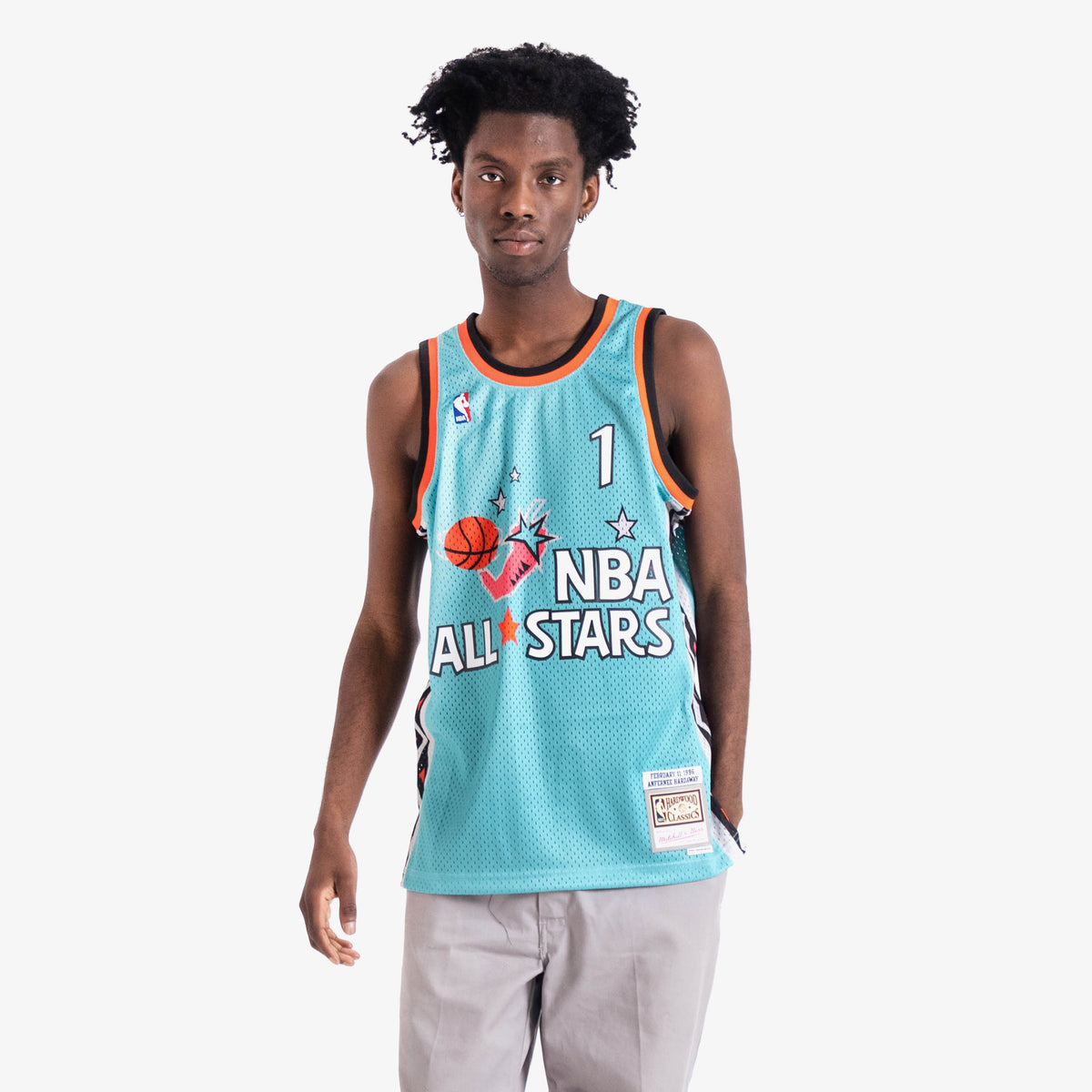 Penny Hardaway All-Star East 1996 HWC Swingman Jersey - Teal - Throwback