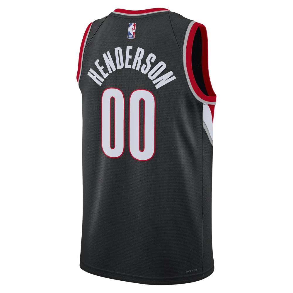 Scoot Henderson Portland Trail Blazers 2025 Icon Edition NBA Swingman