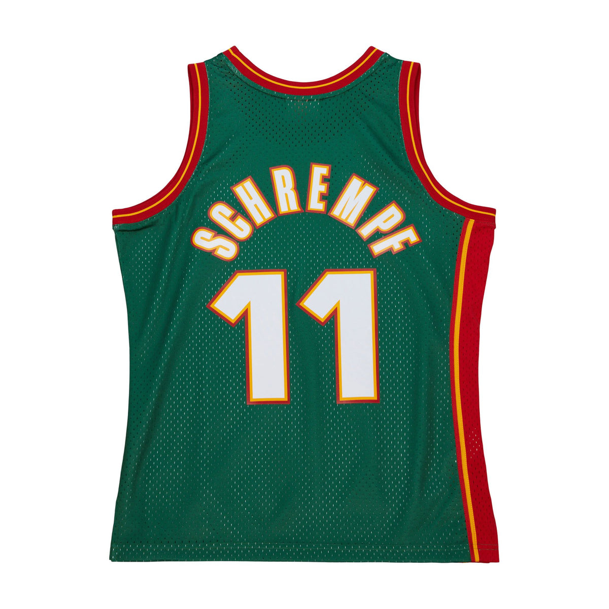 Detlef Schrempf Seattle SuperSonics Mitchell & Ness 1994-95 Hardwood Classics Swingman Player Jersey - Green