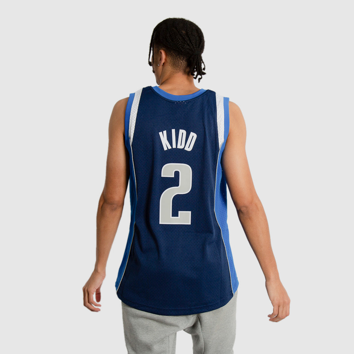 Jason Kidd Dallas Mavericks Mitchell & Ness Hardwood Classics Swingman  Jersey - Blue