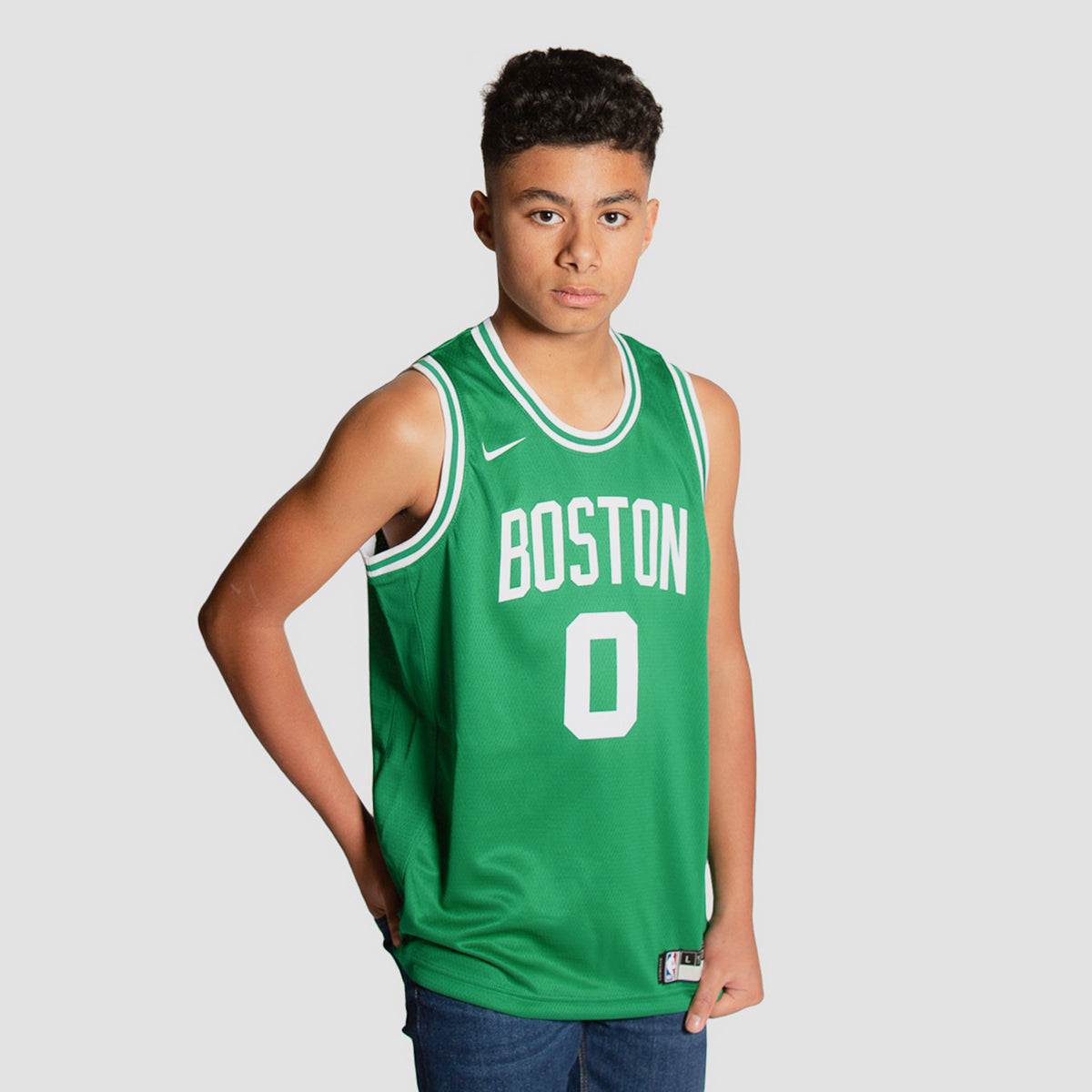 Boston Celtics Jayson Tatum Mens Icon Edition Basketball Jersey