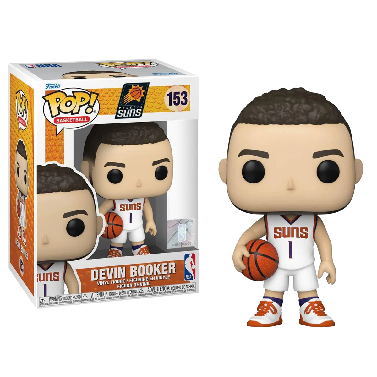 Devin Booker (Phoenix Suns) City Edition NBA Funko Pop! Series 8 - CLARKtoys