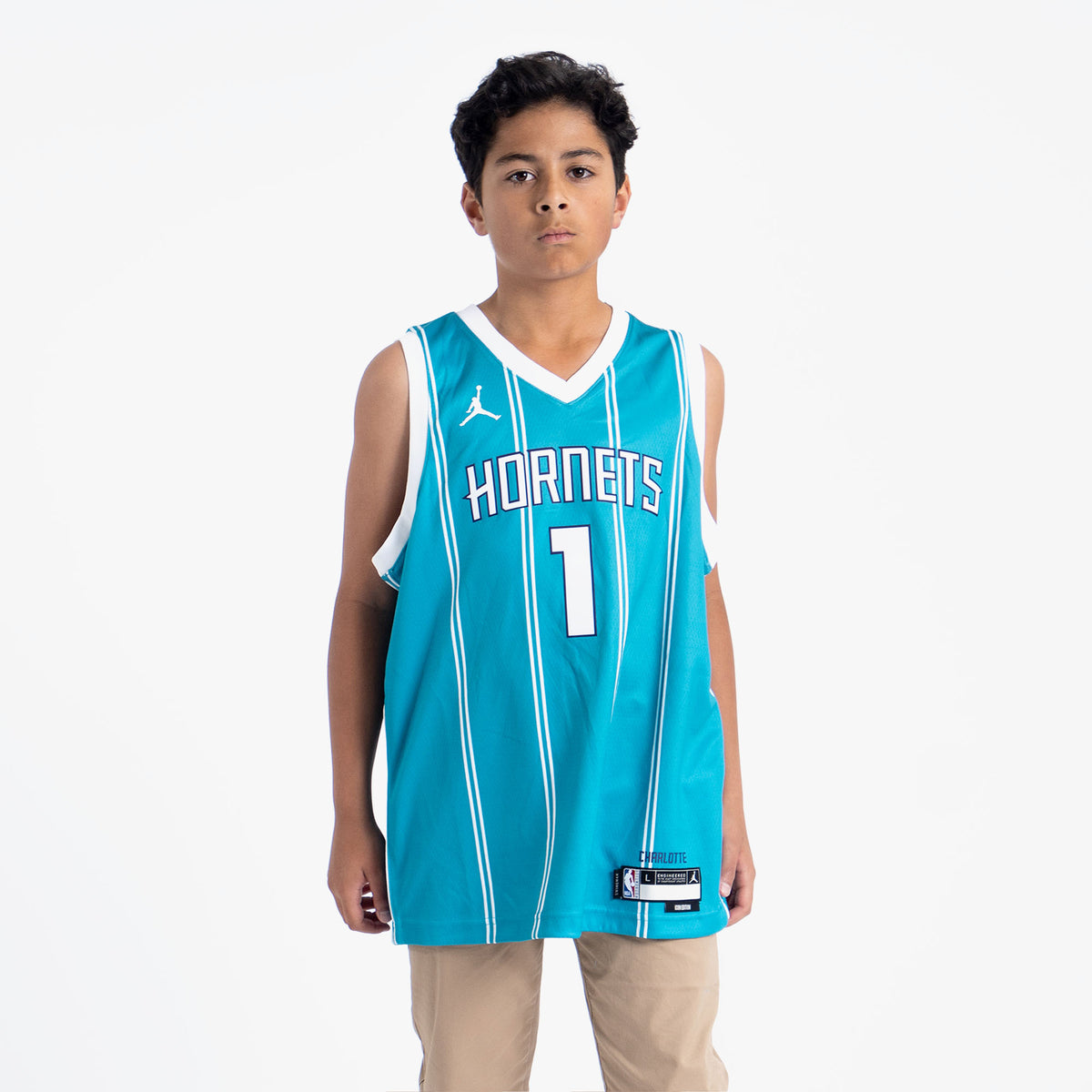 Jordan, Shirts, Charlotte Hornets Ball Jersey