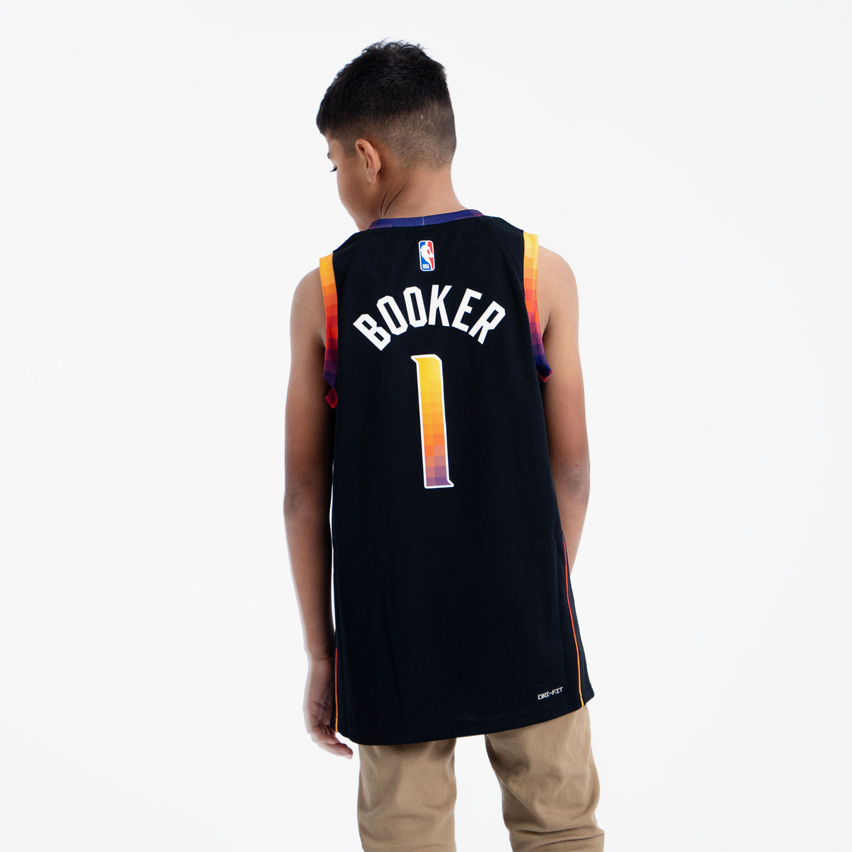 Youth Jordan Brand Devin Booker Black Phoenix Suns Swingman Jersey -  Statement Edition