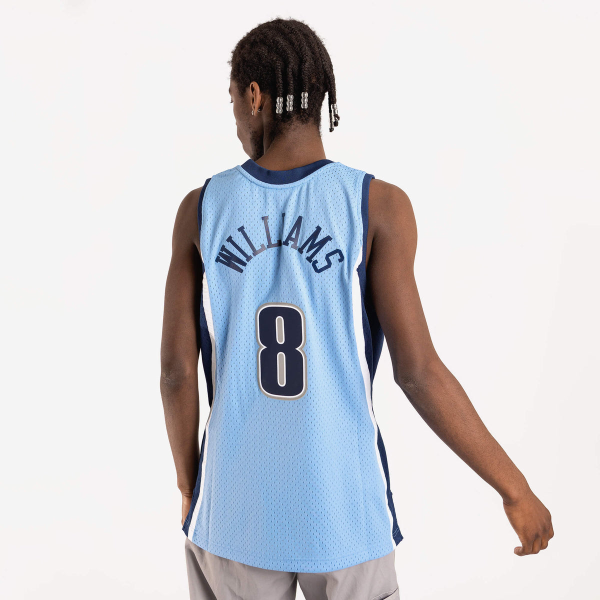 Deron Williams Utah Jazz 06-07 HWC Swingman Jersey - Blue - Throwback