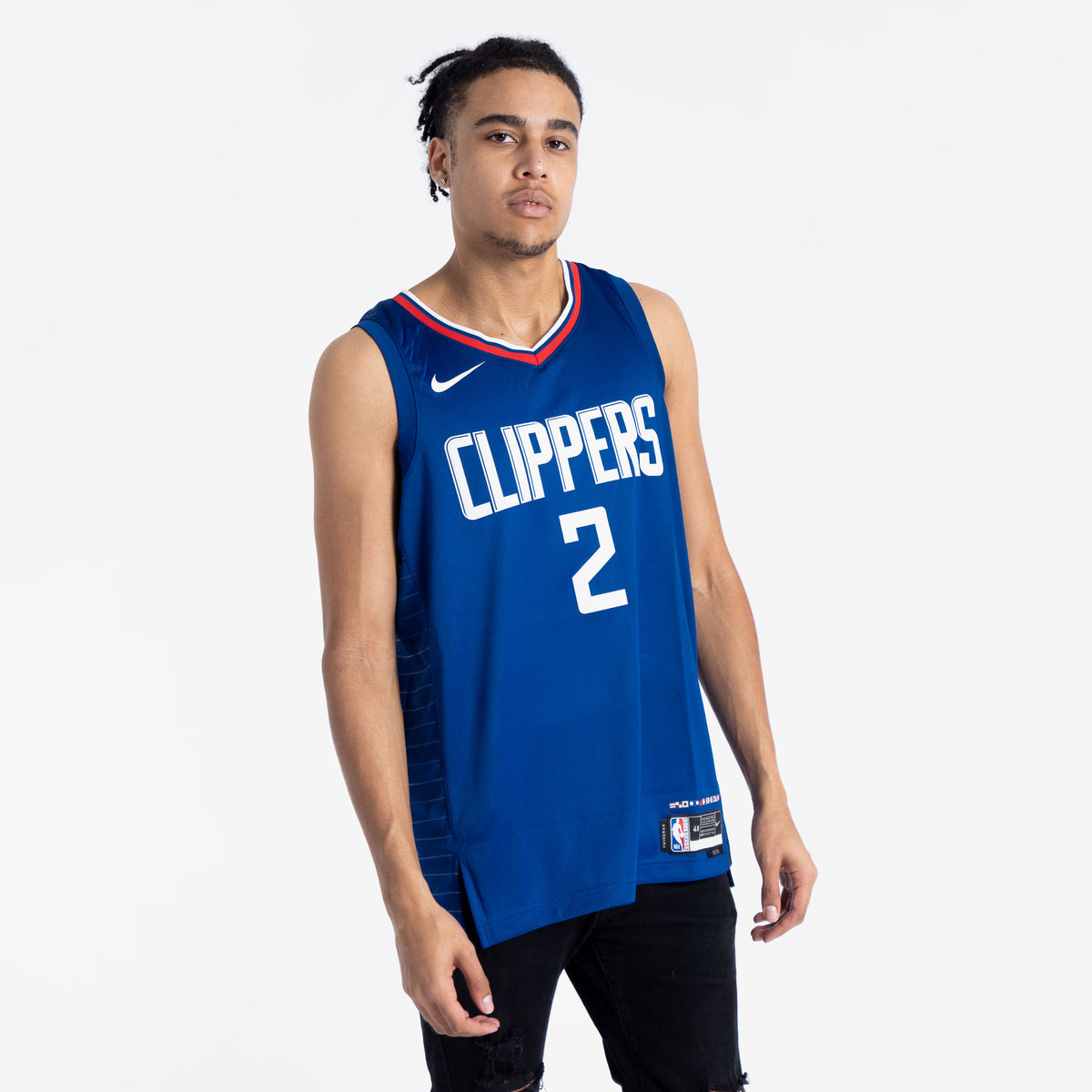 Nike NBA Los Angeles Clippers Kawhi Leonard Icon Edition Jersey Size 44  Medium