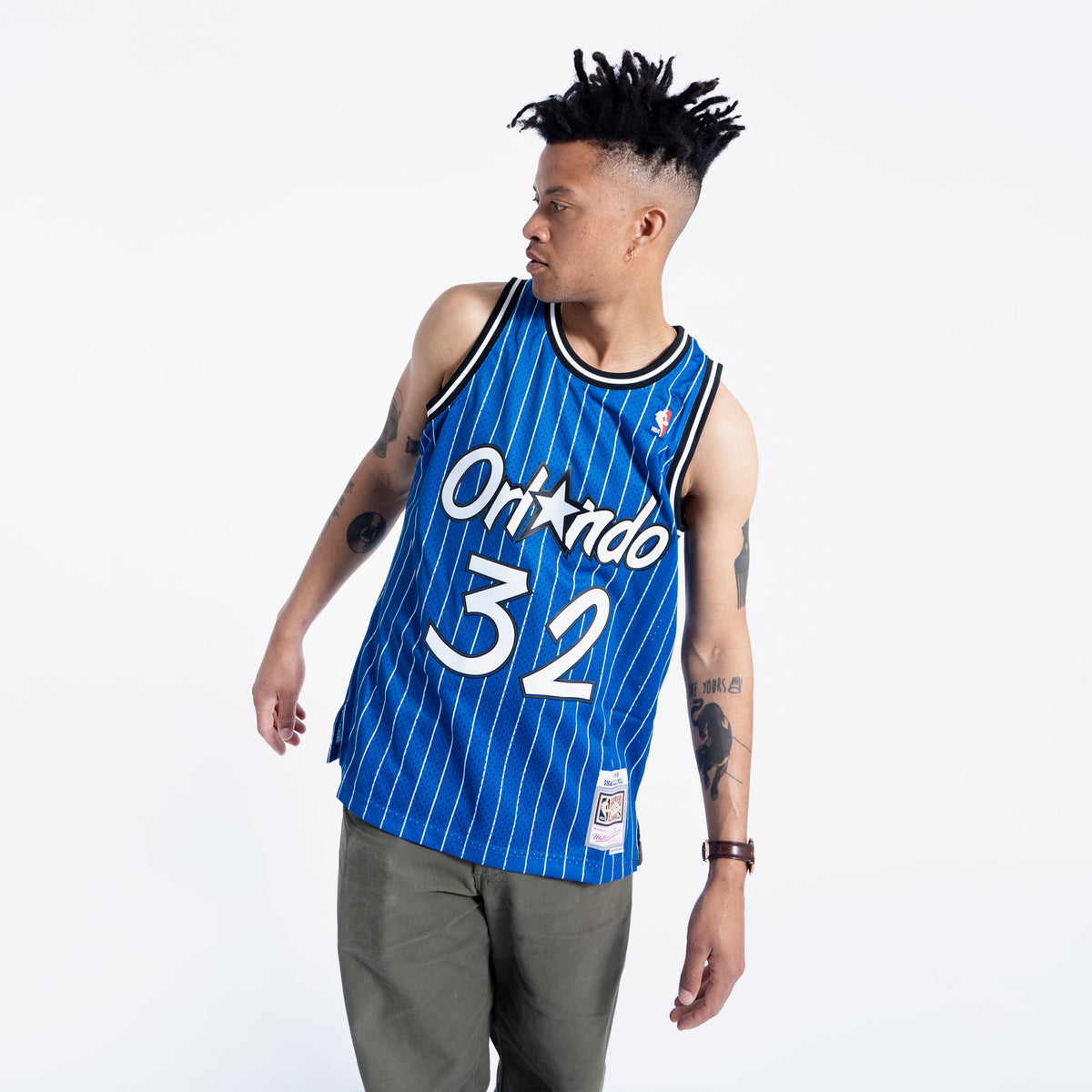 ThrowbackHoops on X: Orlando Magic Jersey with the Stars