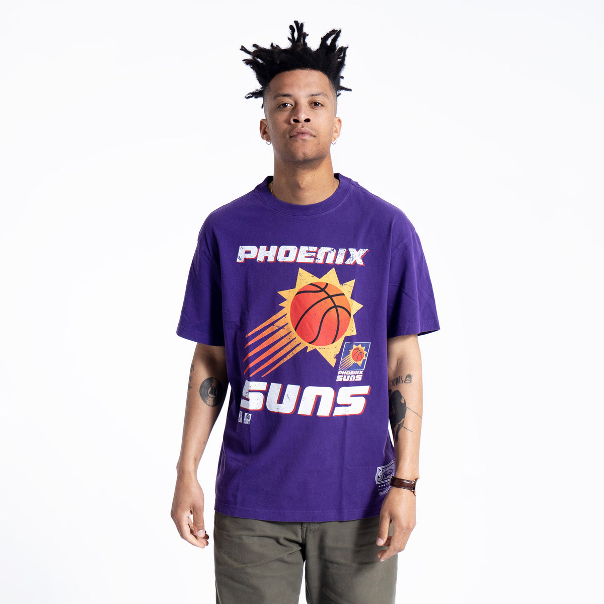 Phoenix Suns Vintage Shooting NBA T-Shirt – Basketball Jersey World