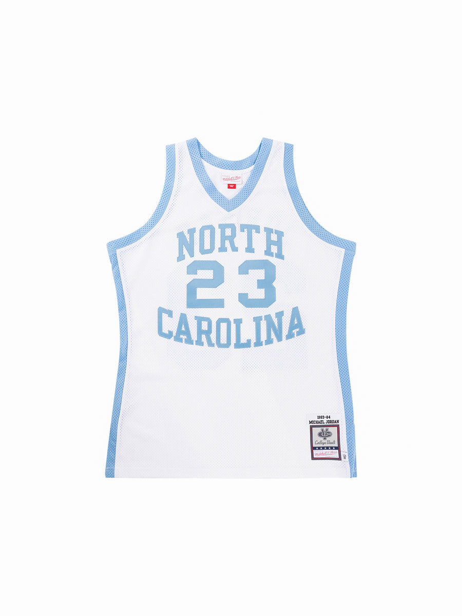 Michael Jordan University of North Carolina Throwback NCAA Authentic J –  Basketball Jersey World