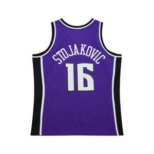 Peja Stojakovic Sacramento Kings Hardwood Classics Throwback NBA Swingman Jersey