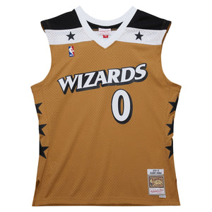 Gilbert Arenas Washington Wizards Hardwood Classics Throwback NBA Swingman Jersey