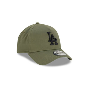 Los Angeles Dodgers 9FORTY Black Olive A-Frame MLB Snapback Hat