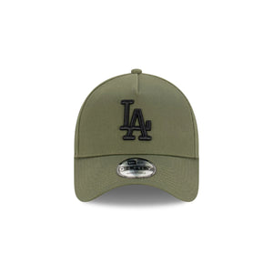 Los Angeles Dodgers 9FORTY Black Olive A-Frame MLB Snapback Hat