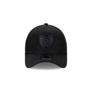 Las Vegas Raiders 9FORTY Black A-Frame NFL Snapback Hat