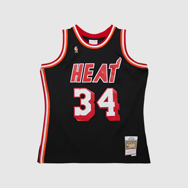 Ray Allen Miami Heat Hardwood Classics Throwback NBA Swingman Jersey Basketball Jersey World