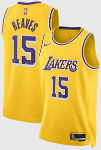 Austin Reaves Los Angeles Lakers 2024 Icon Edition NBA Swingman Jersey