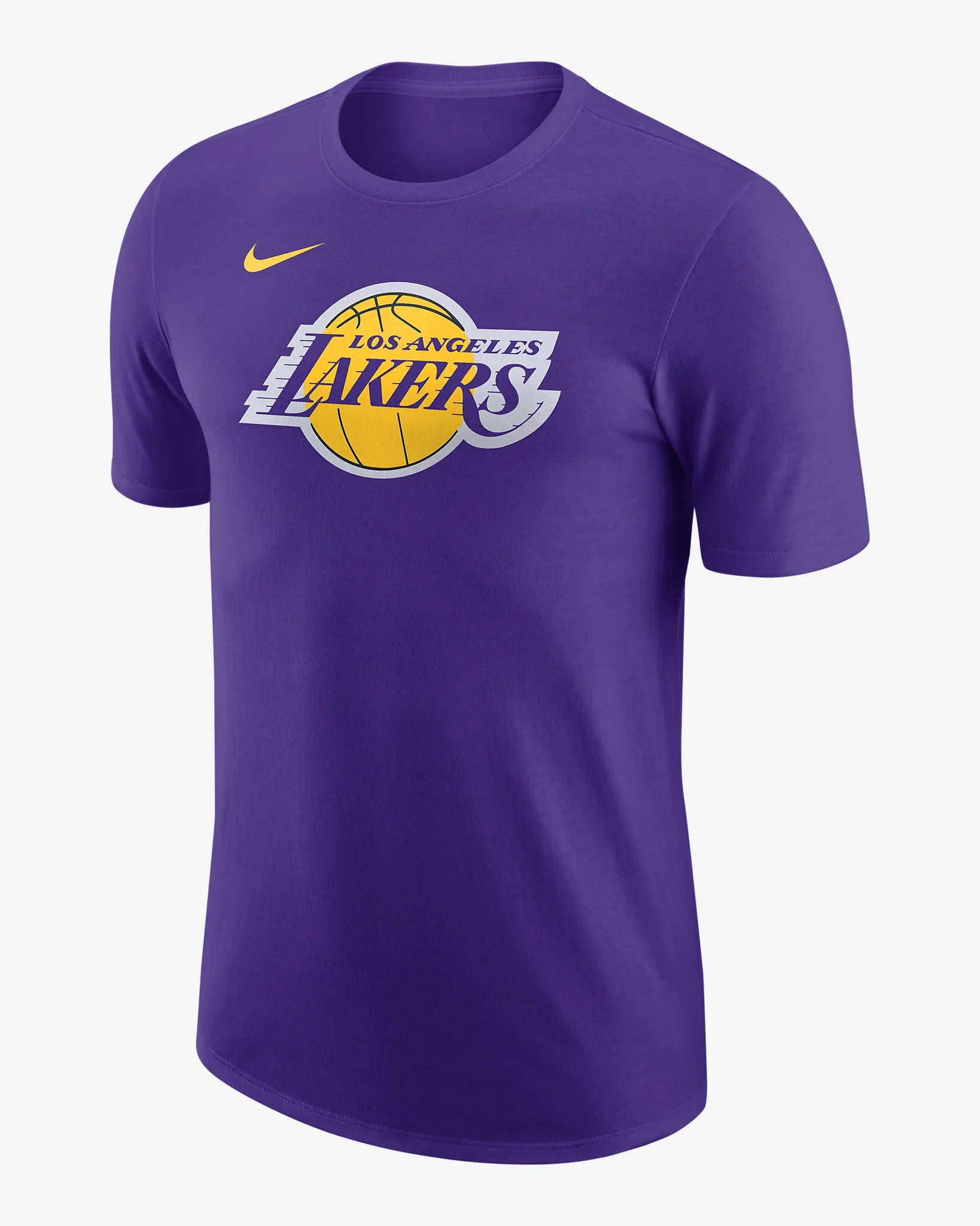 Los Angeles Lakers Essential Club Logo NBA T Shirt Basketball