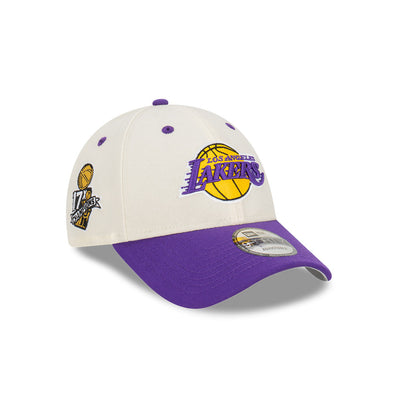  Mitchell & Ness Men's Los Angeles Lakers Hardwood Classics  Paintbrush Snapback Cap, White/Purple : Sports & Outdoors