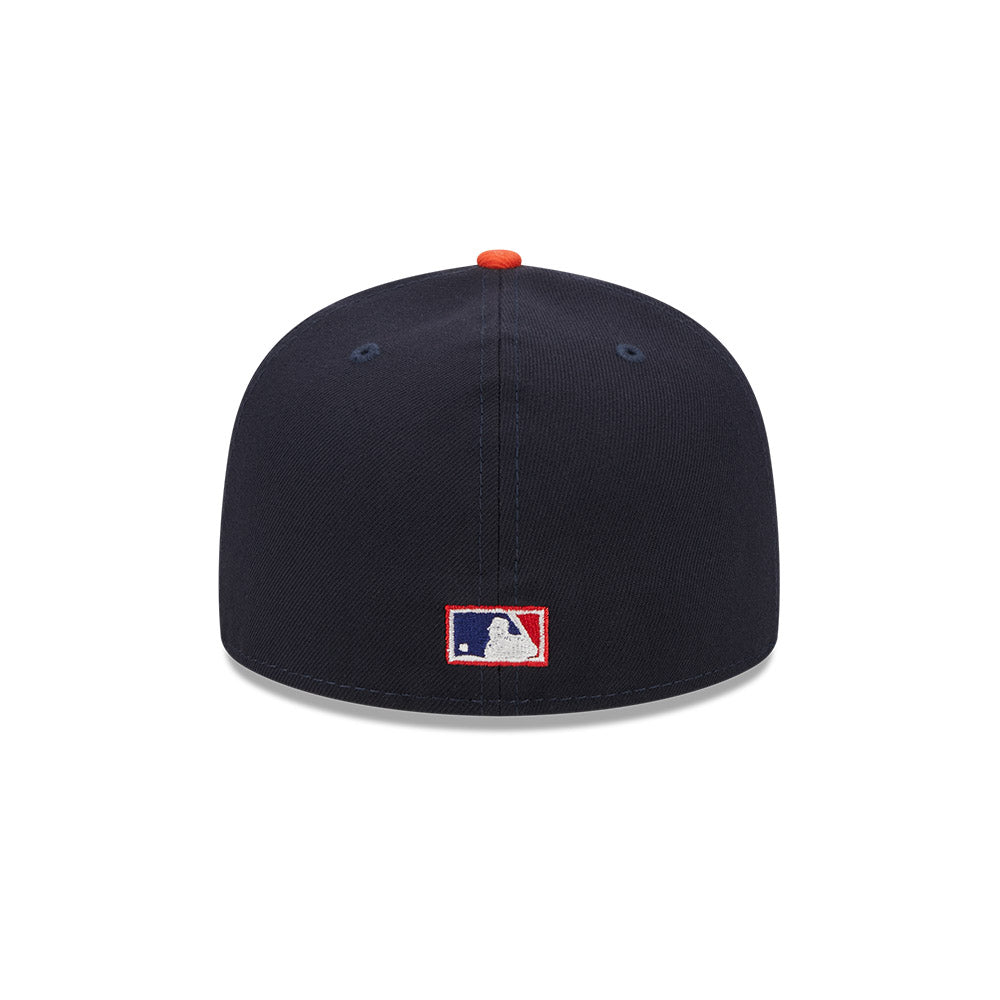 New Era Houston Astros Navy Retro Jersey Script 59FIFTY Fitted Hat