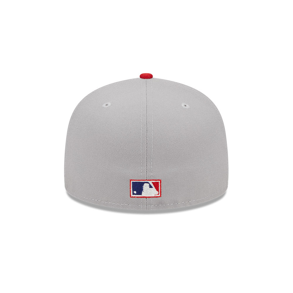 St Louis Cardinals BIG-SCRIPT Red Fitted Hat by New Era