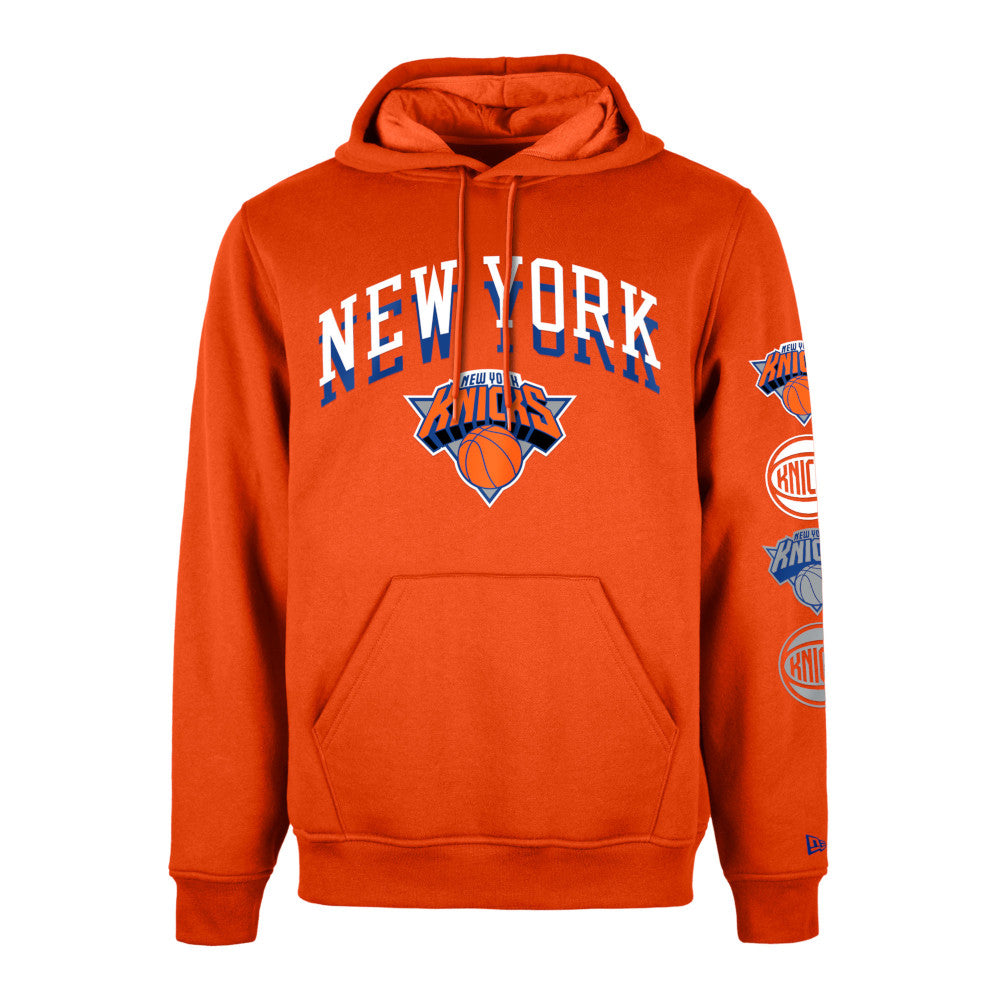 Nba New York Knicks Men's Fadeaway Jumper Hooded Sweatshirt - Xl : Target