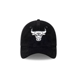 Chicago Bulls Black Cord 39Thirty Fitted NBA Hat