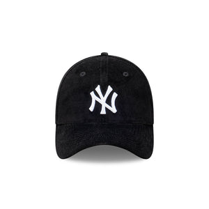 New York Yankees Black Cord 39Thirty Fitted MLB Hat