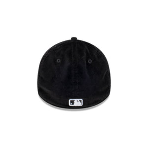 New York Yankees Black Cord 39Thirty Fitted MLB Hat