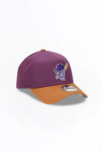 Jamestown Jammers 9FORTY Peanut Butter & Jelly A-Frame MLB Snapback Hat