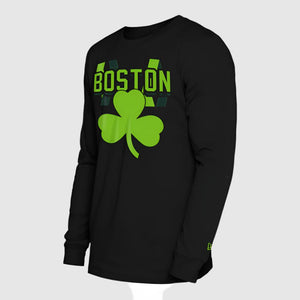 Boston Celtics 2025 City Edition NBA New Era Long-Sleeve T-Shirt