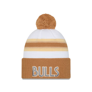 Chicago Bulls 2025 City Edition Pom Knit NBA Beanie