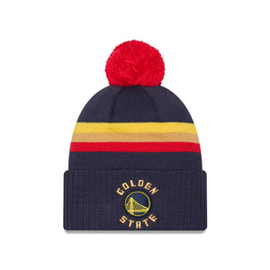 Golden State Warriors 2025 City Edition Pom Knit NBA Beanie