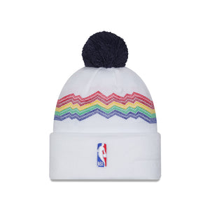 Denver Nuggets 2025 City Edition Pom Knit NBA Beanie