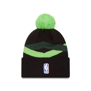 Boston Celtics 2025 City Edition Pom Knit NBA Beanie