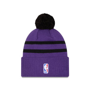 Los Angeles Lakers 2025 City Edition Pom Knit NBA Beanie