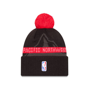 Portland Trail Blazers 2025 City Edition Pom Knit NBA Beanie