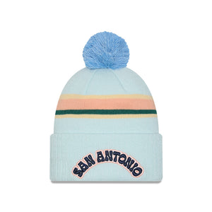 San Antonio Spurs 2025 City Edition Pom Knit NBA Beanie