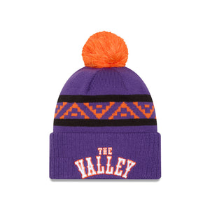 Phoenix Suns 2025 City Edition Pom Knit NBA Beanie