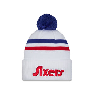 Philadelphia 76ers 2025 City Edition Pom Knit NBA Beanie