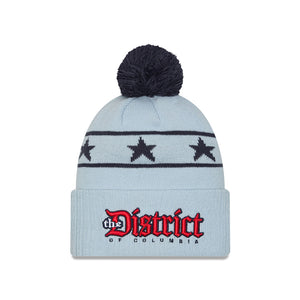 Washington Wizards 2025 City Edition Pom Knit NBA Beanie