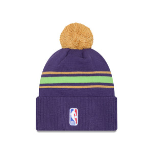 New Orleans Pelicans 2025 City Edition Logo Pom Knit NBA Beanie