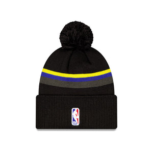 Golden State Warriors 2025 Statement Edition Pom Knit NBA Beanie