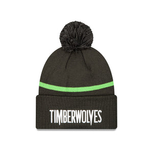 Minnesota Timberwolves 2025 Statement Edition Pom Knit NBA Beanie