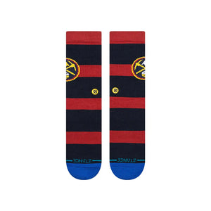 Denver Nuggets Team Logo Stance NBA Socks