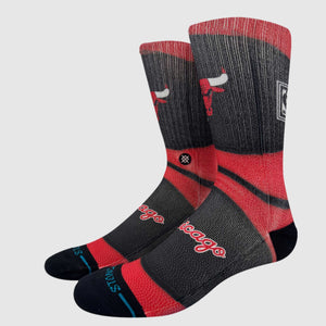 Chicago Bulls Hardwood Classic Mini Ball NBA Stance Socks