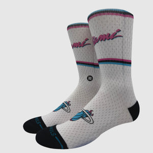 Miami Heat 2025 Vice City Edition NBA Socks